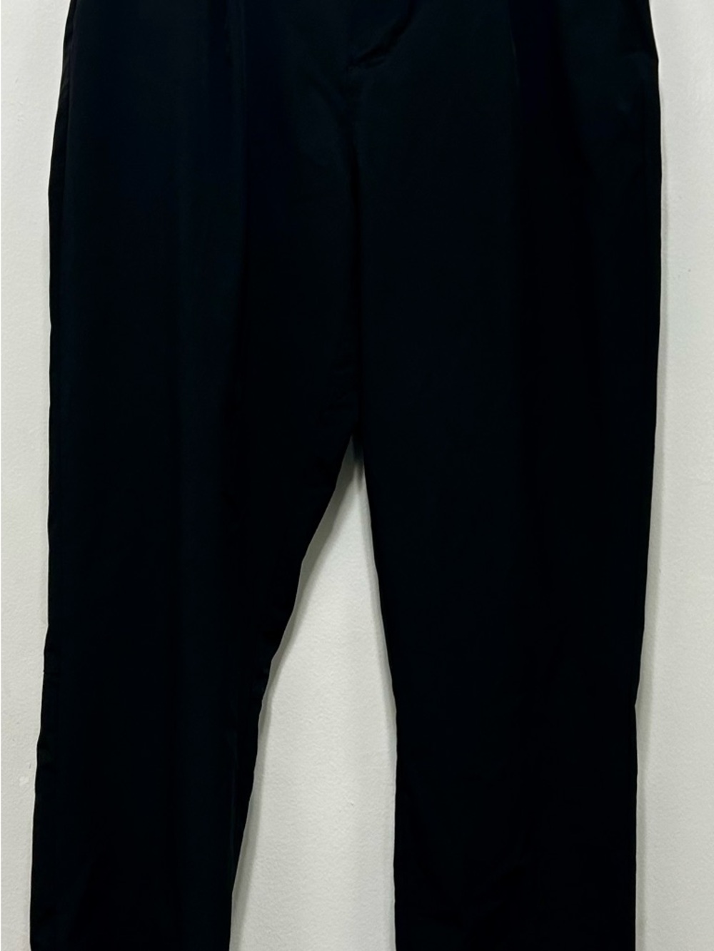 Men's Tailored Black Dress Pants